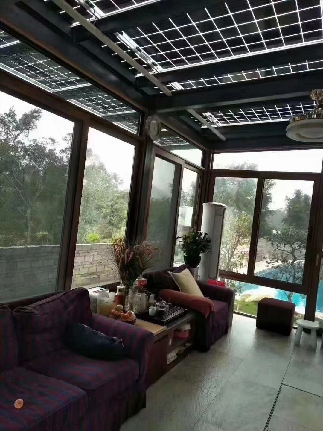 海南20kw+15kwh智能AI别墅太阳能发电系统